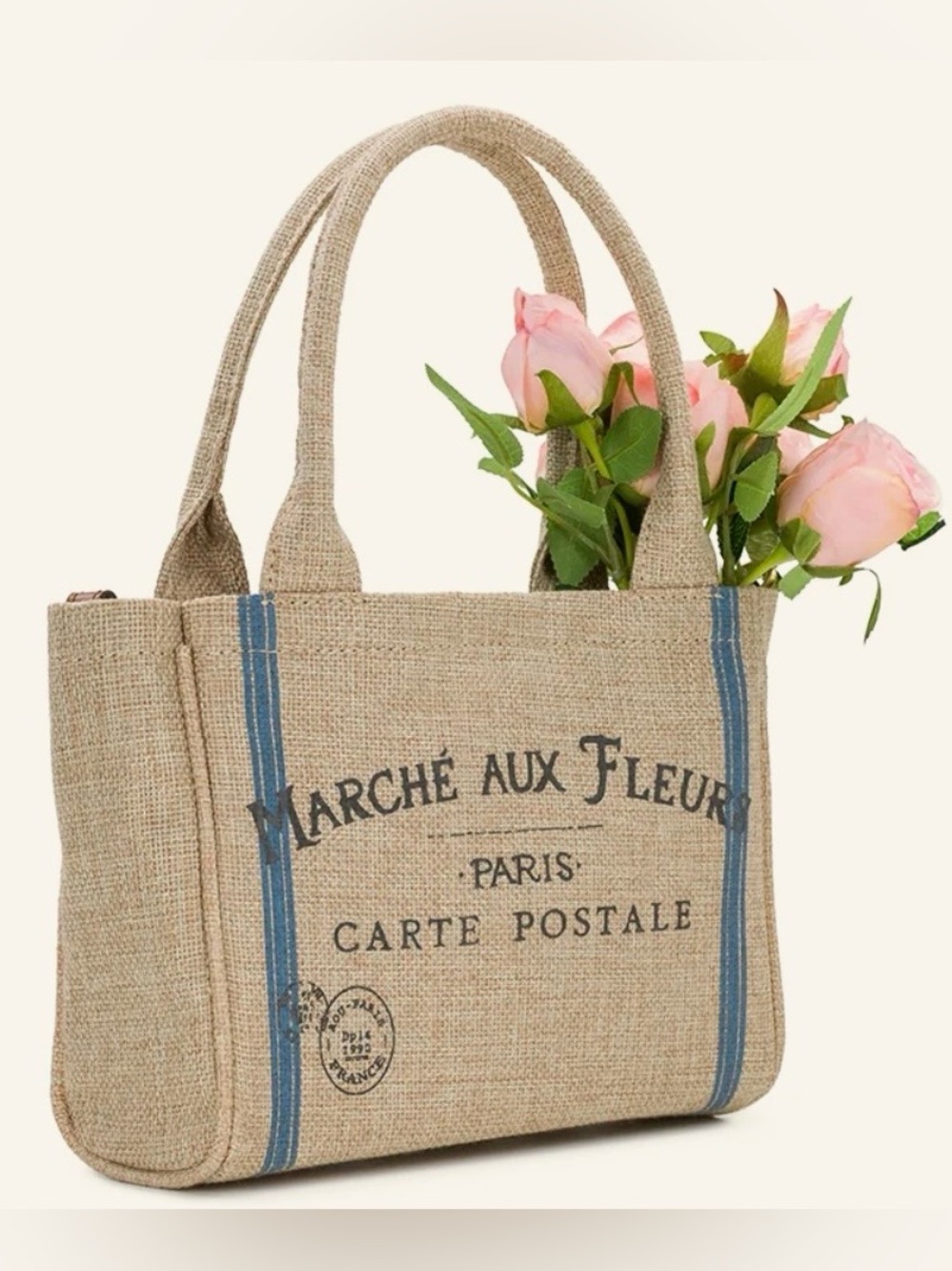 Patricia Nash mini Parisian market tote Crossbody bag - Picture 3 of 11